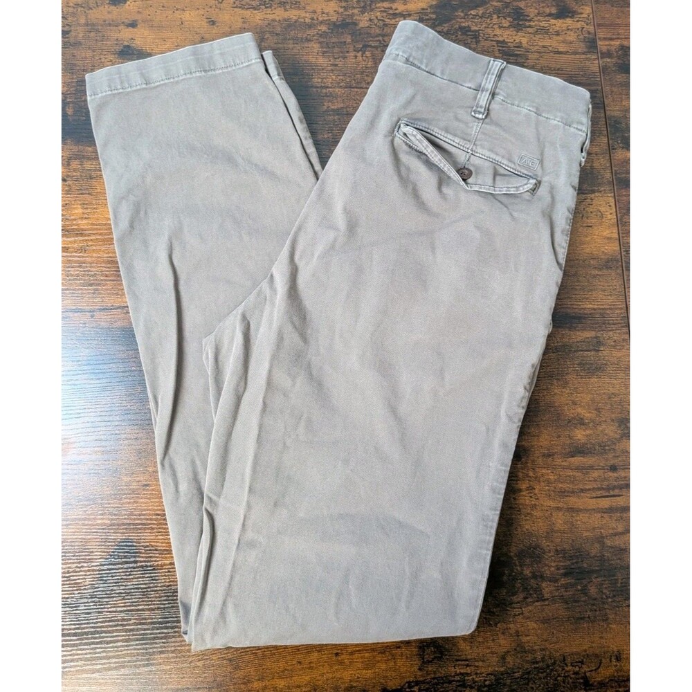American Eagle Next Level Flex Pants Concrete Gray Men's Chino 34/32 (Tag 34/36)